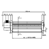 Ventilateur tangentiel pour poêles à pellets TGO 45/1-180/15 EMMEVI - FERG Generic 14706053