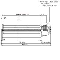 Ventilateur tangentiel pour poêles à pellets TGA 80/1-330/35 EMMEVI - FERG Generic 14706055