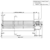 Ventilateur tangentiel pour poêles à pellets TGA 80/1-330/35 EMMEVI - FERG Generic 14706055