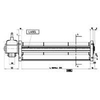 Ventilateur tangentiel pour poêles à pellets TGO 45/1-250/20 EMMEVI - FERG Generic 14706057