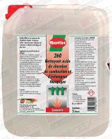 Nettoyant acide 5L Sotin 260 260-5-F Sotin