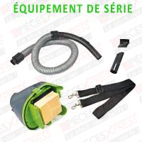 Aspirateur FOX plastique 1 moteur 6 litres Ica ASDO05743