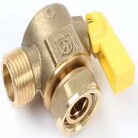 Robinet gaz coude 1/2 Atlantic 166757