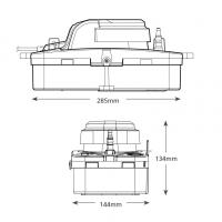 Pompe MAX HI FLOW - Pompe à Bac 1,7 l - débit 550l/h Aspen FP3349