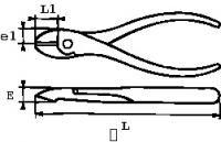 Pince coupante diagonale bi-matiere 145 Sam Outillage 232-14G