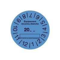 Rouleau de 100 etiquettes bleu CLI02152 Generic