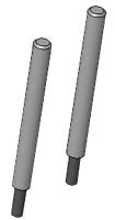 Pivot fond brasero fonte autonett.(x2) Mcz/Red 41201601400