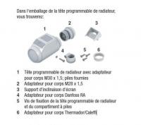 Tete programmable sans fil hr92 Honeywell HR92WE