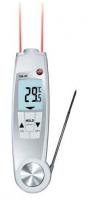 Testo 104-IR - Thermomètre de pénétration repliable et IR (optique 10:1) Testo 0560 1040