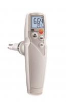 Kit Testo 205 - pHmètre pour milieux semi-solides et solution tampon Testo 0563 2052