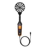 Sonde h&eacute;lice 100mm avec poign&eacute;e filaire et temp&eacute;rature Testo 0635 9432