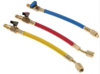 3 flexibles, 15cm avec vannes - 1/4" Value TF-FRJB14-CV