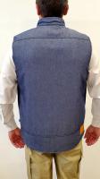 Gilet mixte blue denim taille 01  20AS0-170-01