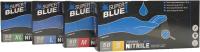 Boîte de 50 Gants nitrile super bleu 12gr l:30cm Taille S Generic TAILLE S