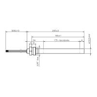 Resist allum c/collection 3/8 400w 195mm Generic 14701049