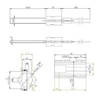 Resistance a cristal de quartz 24v 120w 14701068 Generic