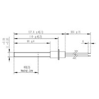 Resistquartz 11,4x4mm l=110mm 400w 14701078 Generic