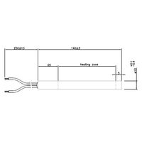 Resistance 9,9x140mm 300w 14701082 Generic