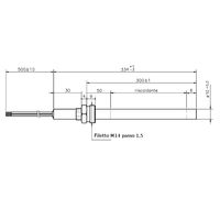 Resistance rac m14x1,5 10x300 250w 14701084 Generic