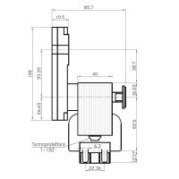 Kenta k9117057 motoreducteur 2tr/min h40 Generic 14702053