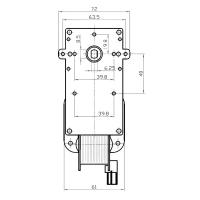 Kenta k9117057 motoreducteur 2tr/min h40 Generic 14702053