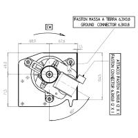 Tang.double tgd80/1 2x(220/80mm) fergas Generic 14706067