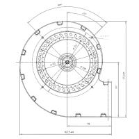 Ventil centrifuge ebm rla108/4200a82-303 Generic 14706073