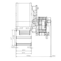 Ventil centrifuge ebm rla108/4200a82-303 Generic 14706073