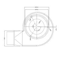 Ventil fonte 290x210mm h=78 usc.80 Generic 14811001