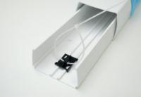 Goulotte 2m taille 60X80 optima (avec fixation rail interne) Generic GOULOTTE 2M TAILLE 80 OPTIMA