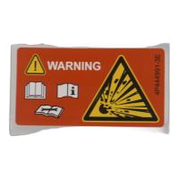Etiquette avertissement 4p444991-3 Daikin 5019405