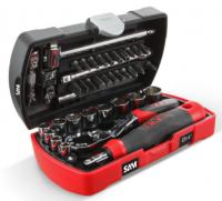 Coffret 39 douilles et accessoires + pin POCKET-RJ Sam Outillage
