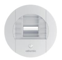 Bouche d extraction wc-vmc hygroreglabe 526595 Atlantic &eacute;lectrique