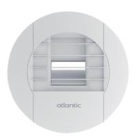 Bouche d extraction wc-vmc hygroreglabe 542576 Atlantic &eacute;lectrique