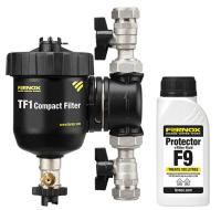Filtre tf1 compact 3/4 + bidon F9 265ml 62761 FERNOX