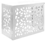 Cache clim acier blanc taille m CLI03510 