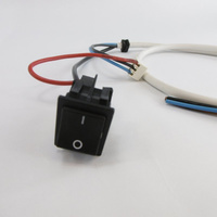 Cordon alimentation noir + interrupteur Atlantic électrique 083247