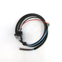 Interrupteur + cable alim. noir Atlantic électrique 083321