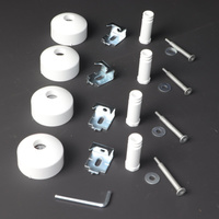 Kit support mural court blanc Atlantic électrique 098895