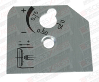 Plaque couvercle bf1,st97-146 Bentone 0012051401