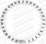 Echelle reglage d air st97-146 Bentone 0012071101