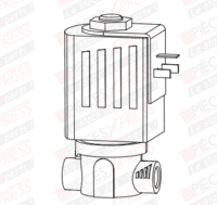 Magn.vent 1/4" 6027 240v 50hz Bentone 0012118203