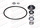 Kit de joints, 3207v viton Bentone 0011885313