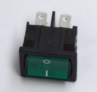 Mains switch green illuminated Daikin 5005013