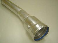 Tube raccord.fumee d.80/150 - 3el De Dietrich 55133