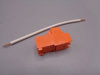 Connecteur 2 pts orange De Dietrich 7843637