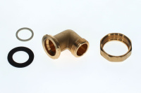 Coude g1 avec bride g1 1/2 compl. Elm Leblanc / Bosch 67900917