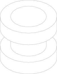 Silenbloc (6x) Elm Leblanc / Bosch 7098846