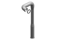 Suctionpipe Elm Leblanc / Bosch 7101462