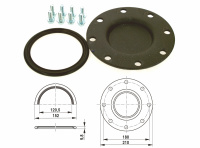 Couvercle 8 trous pour s160 Elm Leblanc / Bosch 7735500184